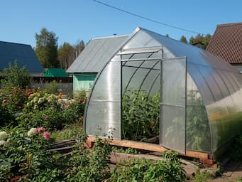 Теплица Каплевидная 25х25